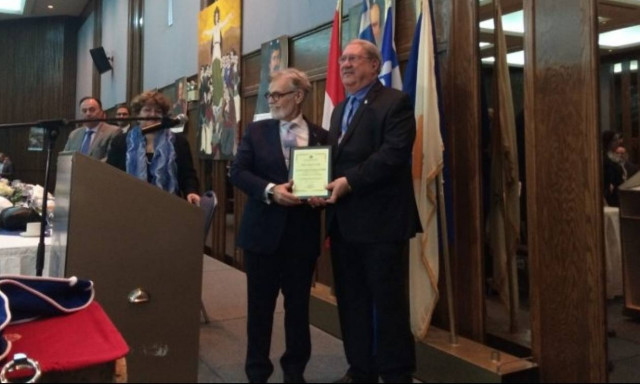 Η ομογένεια του Μόντρεαλ ανακήρυξε «Ελληνα της Χρονιάς» τον Τάσο Ξυπολιτάκη