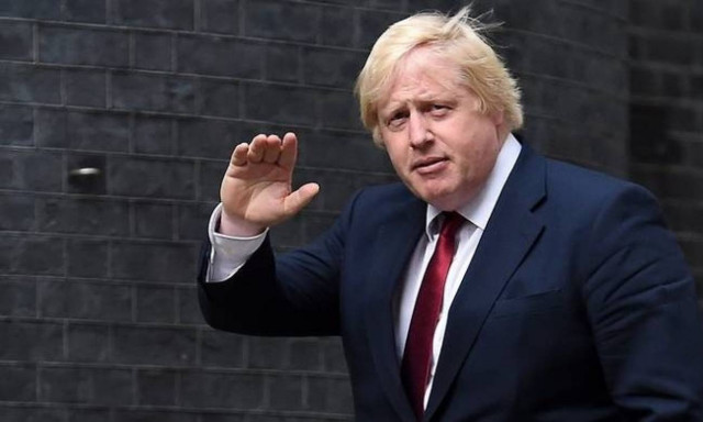 British FM Johnson in Athens on Thursday (06/04/2017)