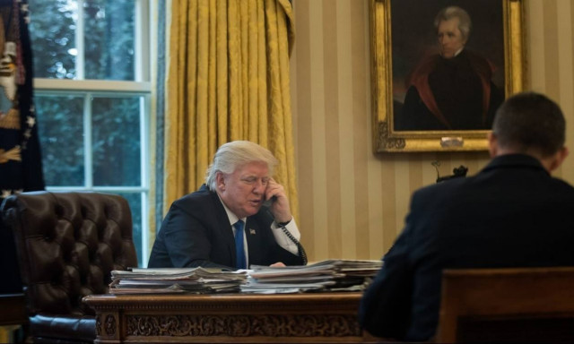 Τηλεφωνική επικοινωνία Τραμπ με Μέρκελ και Σίνζο Άμπε