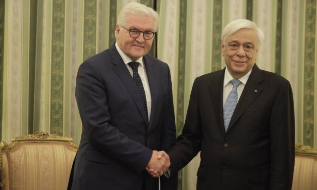 Στην Αθήνα ο Στάινμάγερ: Δεν υπάρχει θέμα πολεμικών επανορθώσεων