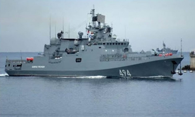 Η Ρωσία στέλνει στη Συρία τη φρεγάτα «Αντμιράλ Γκριγκόρεβιτς»