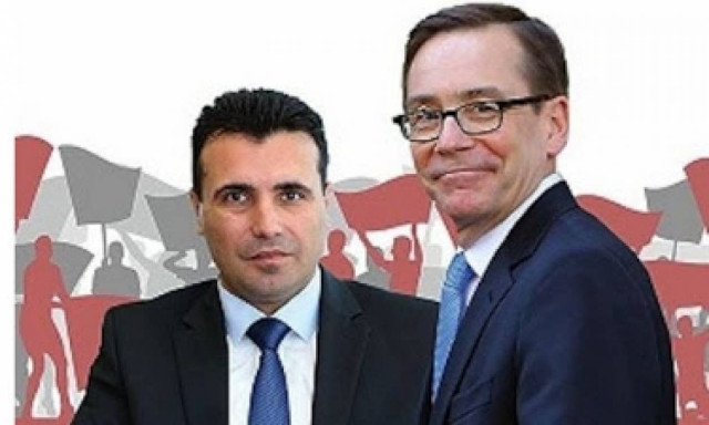 Σκόπια: Ο Ζάεφ είχε μυστική συνάντηση με τον Αμερικανό πρέσβη