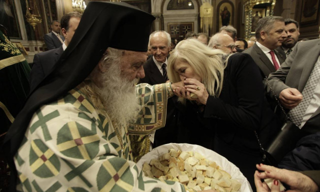 Η Κυριακή των Βαΐων στη μητρόπολη Αθηνών (pics)