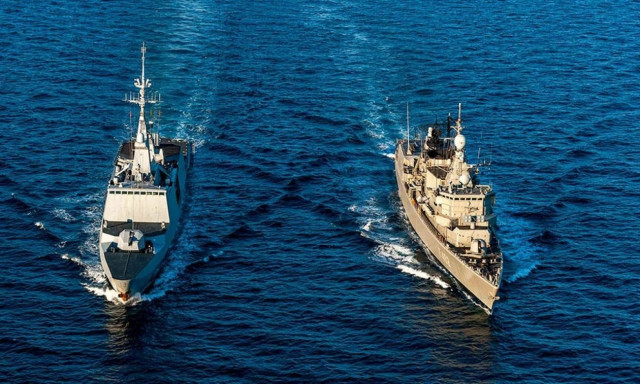 Συνεκπαίδευση του Πολεμικού Ναυτικού με το Γαλλικό Ναυτικό (pics)