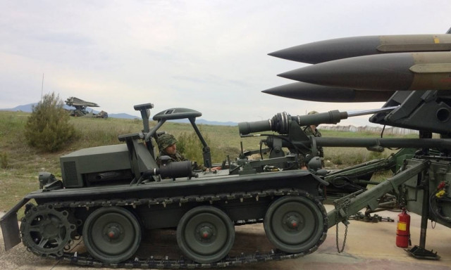 Έλεγχος επιχειρησιακής ετοιμότητας της 181 ΜΚ/Β «HAWK» από τον διοικητή 1ης στρατιάς (pics)