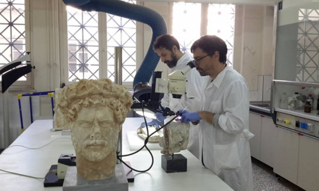 Τα χρώματα των αρχαίων αγαλμάτων στη δράση «Ανοιχτό Μουσείο» του Εθνικού Αρχαιολογικού Μουσείου