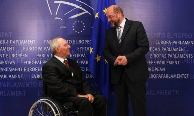 Ο Σόιμπλε «γλεντάει» τον Σουλτς: Η Ελλάδα πρέπει να εφαρμόσει μεταρρυθμίσεις, καλώς ήρθες στο κλαμπ!