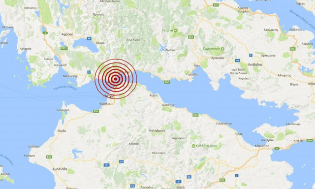 Σεισμός ΤΩΡΑ στο Αντίρριο - Αισθητός και στην Πάτρα (pics)