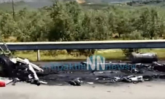 Ιονία Οδός: Πρώτο τροχαίο μετά την παράδοση του δρόμου