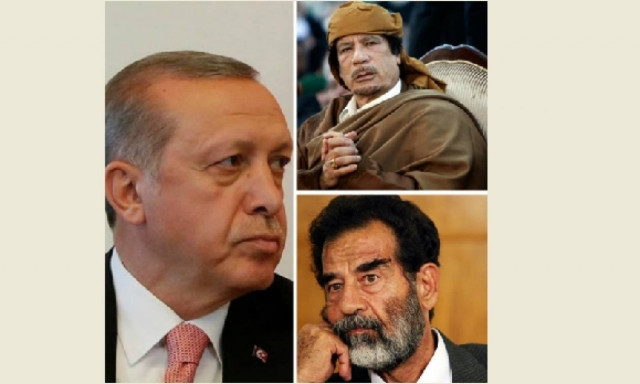 «Ο Ερντογάν θα έχει την τύχη του Καντάφι και του Σαντάμ» (vid)