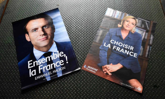 Γαλλία Εκλογές 2017: Αποκαλύπτουμε τα «υπόγεια» μηνύματα στις αφίσες των Λεπέν και Μακρόν