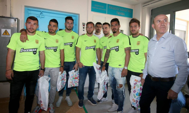 Stoiximan και ΠΑΕ Άρης για καλό σκοπό στο Πανεπιστημιακό Γενικό Νοσοκομείο Θεσσαλονίκης «ΑΧΕΠΑ»