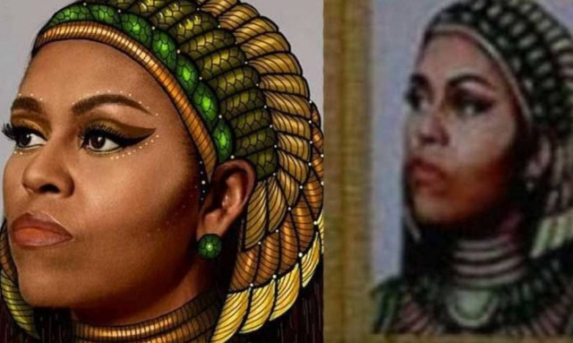 Η Μισέλ Ομπάμα γίνεται... Κλεοπάτρα και βάζει «φωτιά» στο ίντερνετ