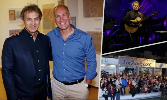 Β. Χατζατουριάν: «Βούλιαξε» η πλατεία στη συναυλία Νταλάρα, την Πρωτομαγιά!