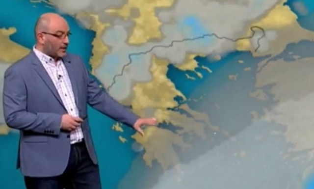 Καιρός: Η προειδοποίηση του Σάκη Αρναούτογλου για 36άρια στις θερμοκρασίες (photo)