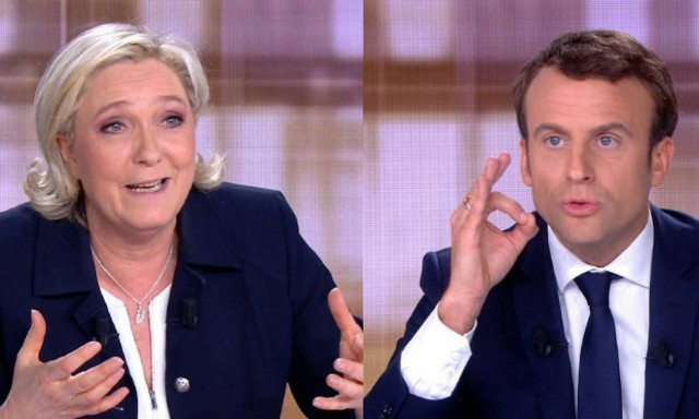 Εκλογές Γαλλία 2017: «Άναψαν» τα αίματα στο ντιμπέιτ Λεπέν-Μακρόν - Δείτε ποιος επικράτησε (Vids)