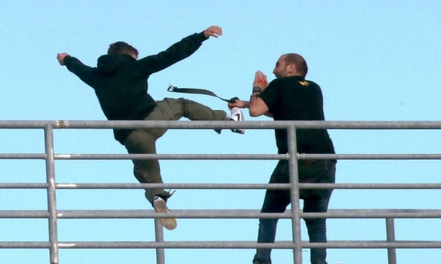 Τελικός κυπέλλου Ελλάδας: Οι φωτογραφίες της ντροπής από τα επεισόδια στο ΠΑΟΚ - ΑΕΚ