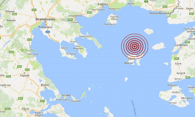 Σεισμός μεταξύ Λήμνου και Σαμοθράκης (pics)