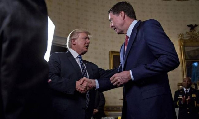 FBI chief James Comey fired by Trump