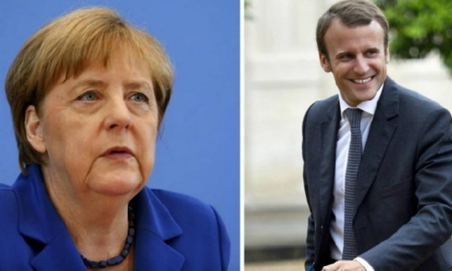 Η Μέρκελ βλέπει Μακρόν