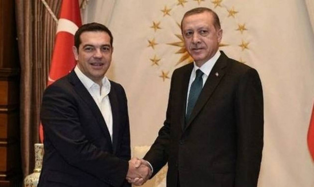 PM Tsipras meets with Turkish President Erdogan