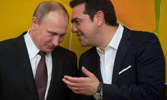 Συνάντηση Αλέξη Τσίπρα με Βλαντίμιρ Πούτιν