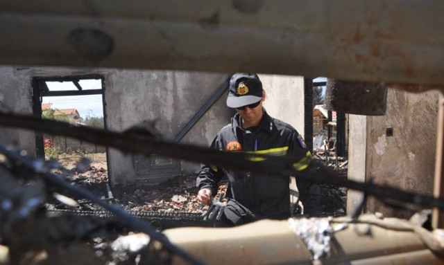 Φωτιά στους Αγίους Θεοδώρους: Συνελήφθη ο εμπρηστής