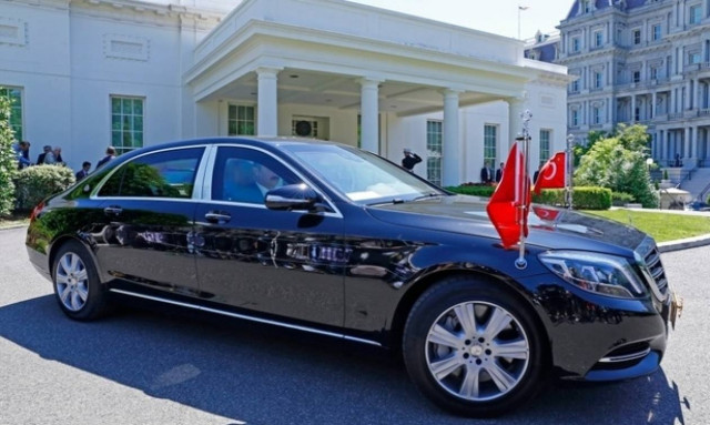 Με το δικό του θωρακισμένο αυτοκίνητο πήγε ο Ερντογάν στις ΗΠΑ! (pics)