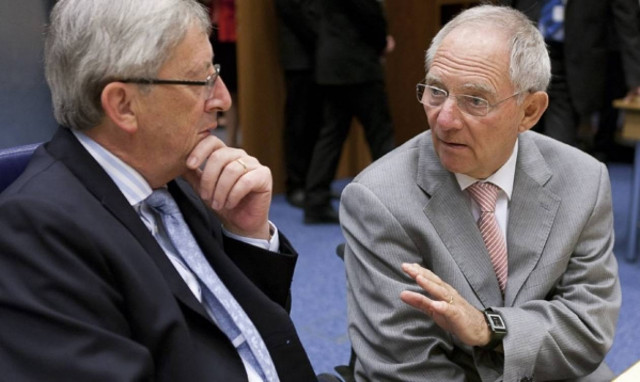 Συνάντηση Σόιμπλε – Γιούνκερ με «μενού» ευρωπαϊκά θέματα