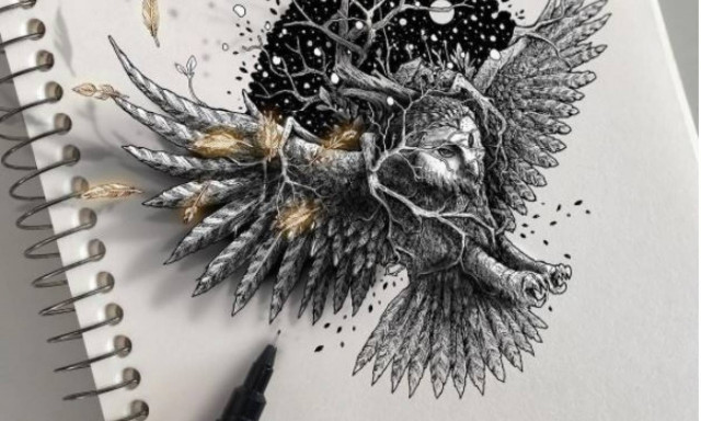 Viral: Αυτός ο σκιτσογράφος έχει «ανεβάσει» την τέχνη του Doodle σε άλλο επίπεδο (Pics)