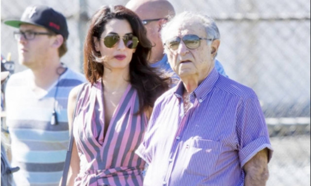 «Πετάει στα σύννεφα» ο μπαμπάς της Αμάλ Αλαμουντίν - Άνοιξε την καρδιά του για τα εγγόνια του!