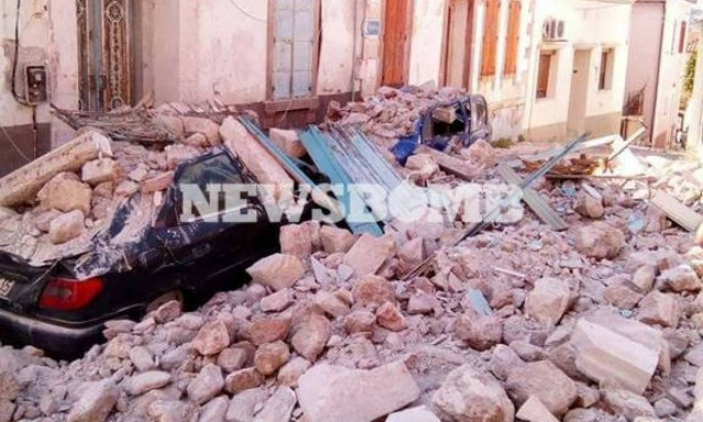 Φονικός σεισμός στη Μυτιλήνη: Μία γυναίκα νεκρή από τα 6,3 Ρίχτερ