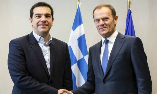 Τσίπρας προς Τουσκ: Θέλουμε λύση για το χρέος στο Eurogroup