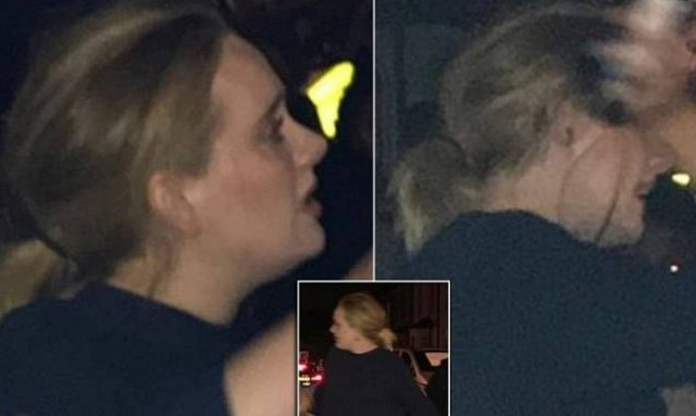 Νύχτα αγωνίας: Ξέσπασε σε δάκρυα η Αντέλ έξω από τον φλεγόμενο πύργο του Grenfell (Pics)