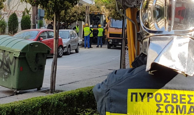 Συναγερμός στη Θεσσαλονίκη: Διαρροή φυσικού αερίου στα έργα του Μετρό