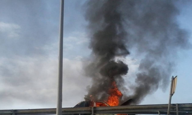 Φωτιά σε όχημα στην Κηφισίας