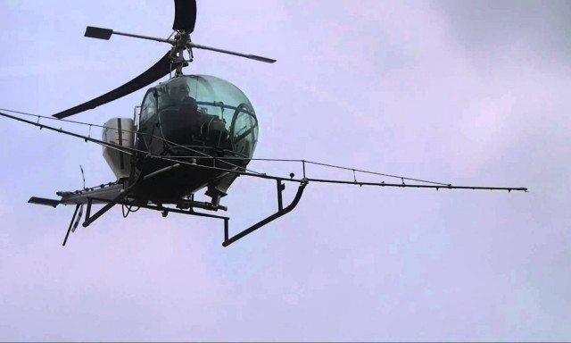 Έπεσε ελικόπτερο στον Σχοινιά