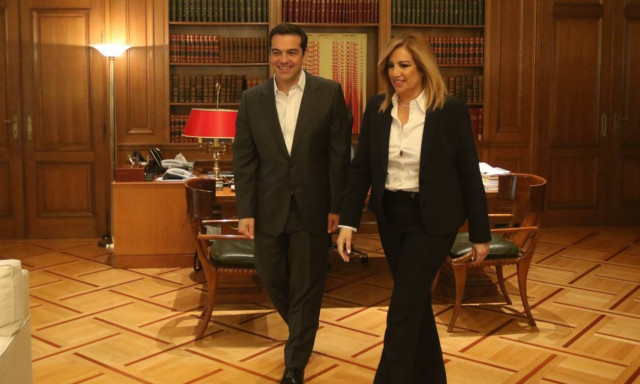 «Άνοιγμα» Τσίπρα σε Γεννηματά και το αφήγημα της... προοδευτικής διακυβέρνησης