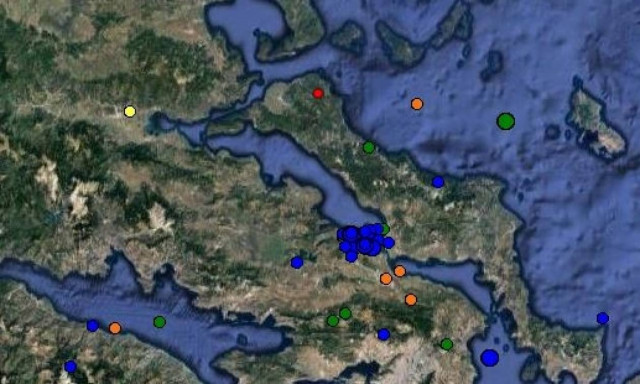 Σεισμός στη βόρεια Εύβοια