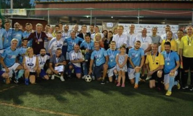 Πολλά γκολ στο φιλικό αγώνα της ΕΡΤ με τη μεικτή ομάδα ΙΕΚ ΑΛΦΑ & Mediterranean College