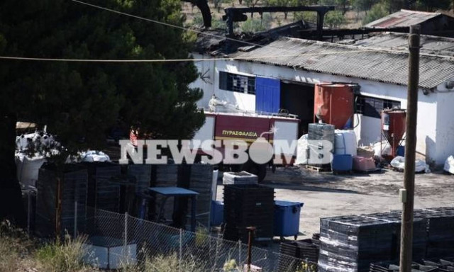 Two injured in fire at plastics factory in Inofyta