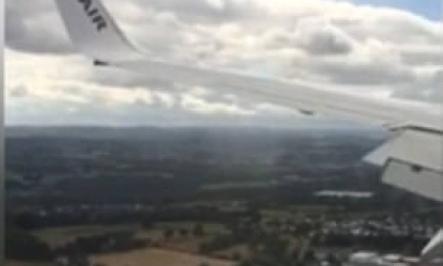 Τρόμος στο αέρα: Σοκαριστική προσγείωση - Οι επιβάτες πετάχτηκαν από τις θέσεις τους (video)