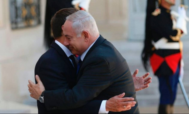 Γαλλία: Μετά τον Τραμπ υποδέχθηκε τον Νετανιάχου στο Παρίσι ο Μακρόν (Vid)