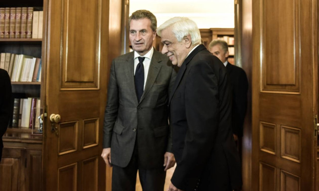 «The sooner, the better», Oettinger says on Greece's return to the markets