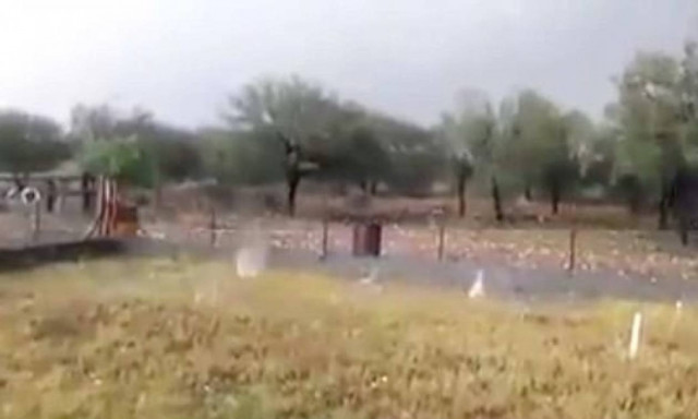 Απίστευτη κακοκαιρία στην Ισπανία: Το χαλάζι σκότωσε πρόβατα! (vid)