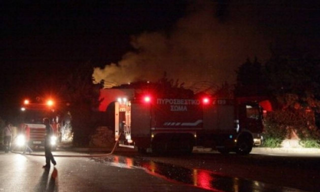 Φωτιά στη Σητεία: Ολονύχτια μάχη με τις φλόγες