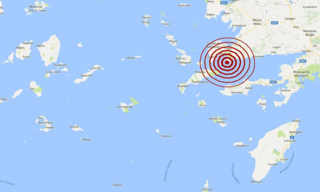 Σεισμός: Νέος μετασεισμός κοντά στην Κω (pic)