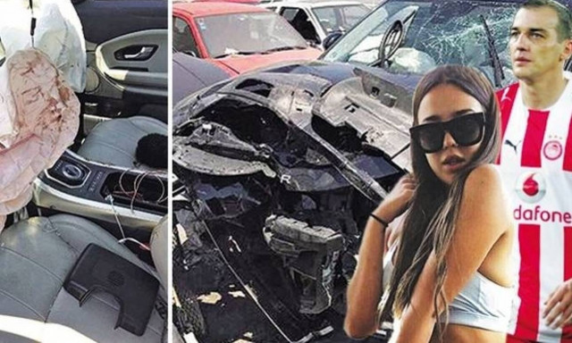 Για πρώτη φορά - Δείτε το διαλυμένο SUV της κόρης του Κοβάσεβιτς