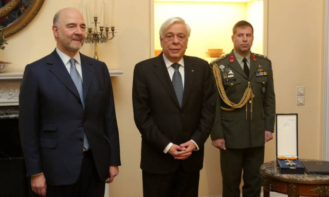 Σαφές μήνυμα Παυλόπουλου σε Μοσκοβισί: Θα τηρήσουμε στο ακέραιο τις συμφωνίες