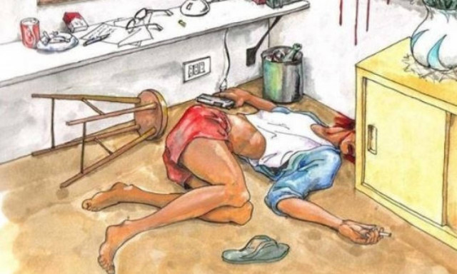 Δολοφονία ή αυτοκτονία; Το σκίτσο που έχει διχάσει τους πάντες